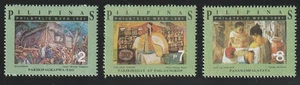 Philippinen 1991 Sc # 2107-09 Philatelic Week MNH OG - Bild 1 von 1