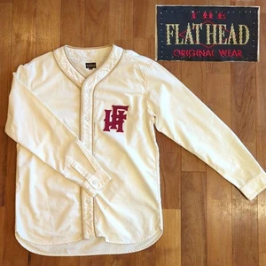 THE FLAT HEAD Long Sleeve Shirts 38 Unused - Picture 1 of 6