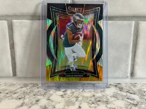 2024 Select Football - Black & Gold Prizm - Johan Dotson Eagles # 63 - Picture 1 of 2