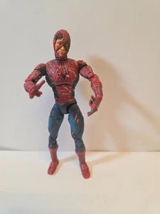 Marvel Tobey Maguire Spidey 2002 película Spider-Man batalla devastado leyendas dañadas - Imagen 1 de 7