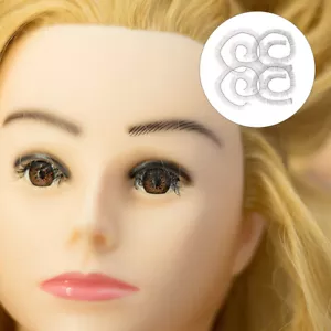20 Stück Puppe Kunst Wimpern Wimpern Spielzeug Make-up Wimpern - Bild 1 von 11