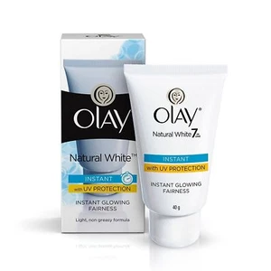 2X Olay Natural White Instant Glowing Fairness Cream With UV Protection 40 Gram - Picture 1 of 4