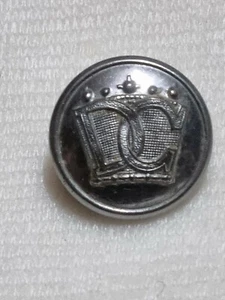 Old Police Uniform Button with DC on front - Picture 1 of 1
