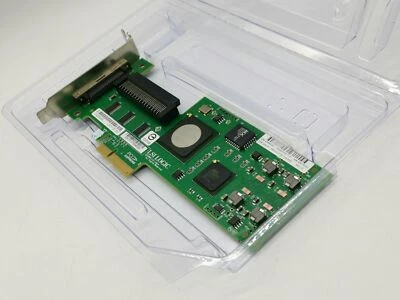 Low profile bracket LSI Logic SCSI LVD/SE Controller PCI Express x4 LSI20320IE - Bild 1 von 4