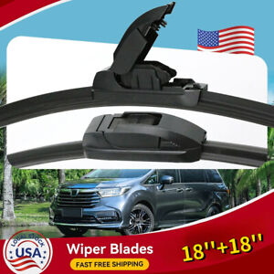 For Chevrolet C1500 1995-1999 18" & 18" Windshield Wiper Blades 2Pack All Season