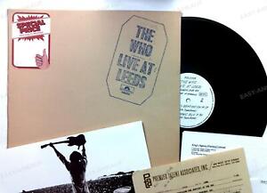 The Who - Live At Leeds GER LP 1981 FOC + Insert '