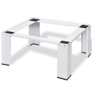 Washing Machine Pedestal Laundry Riser Steel Platform Stand With Non-Slip Pads - Picture 1 of 8