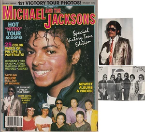 Michael Jackson TEEN BEAT Special Victory Tour American USA Magazine Poster 1984 - Bild 1 von 1