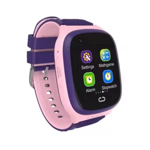 4G Kids GPS Smartwatch Phone GPS Tracker SOS Call IP67 Pink Girls Smart Watch - Zdjęcie 1 z 14