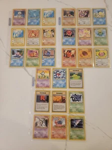 27x Pokemon Cards NEO REVELATION Set Non Holo UNCOMMON COMMON Cards Lot LP - NM - Picture 1 of 7