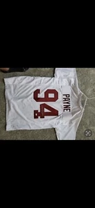 Daron Payne Autographed Commanders Custom Jersey with JSA New With Tags White - Picture 1 of 4