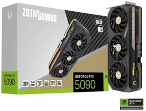 ZOTAC GAMING GeForce RTX 5090 SOLID OC 32GB GDDR7 Grafikkarte 3x DP, 1x HDMI - Bild 1 von 5