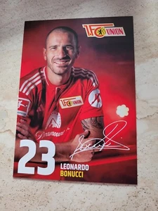 Leonardo Bonucci 1. FC Union Berlin Druck  AK.   Saison 23/24 - Bild 1 von 2