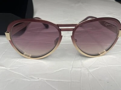 Roberto Cavalli Sunglasses Rose Gold RC113 71U Aviator Style Rose Gold Frame - Image 1 of 4