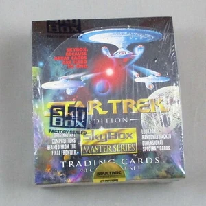 1993 SKYBOX STAR TREK MASTER SERIES FACTORY SEALED CARD BOX - Picture 1 of 6