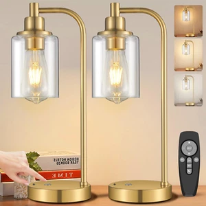 2 Pack Cordless Table Lamp Rechargeable Gold, 8000Mah Battery Powered Table Lamp - Picture 1 of 12