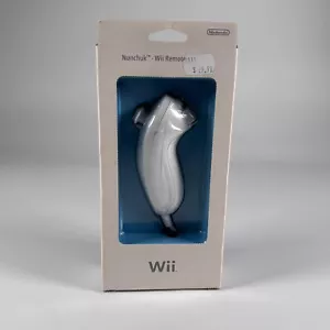 Nintendo Wii Nunchuk Controller - White - Brand New in Box - Genuine OEM - Picture 1 of 7