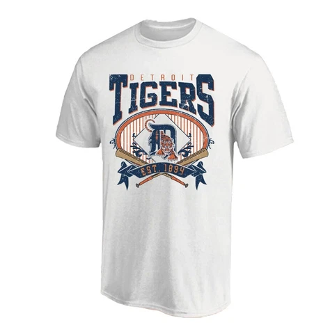Detroit Tigers Team Baseball EST 1894 Logo Retro Vintage T-Shirt Gift For Fans Cover