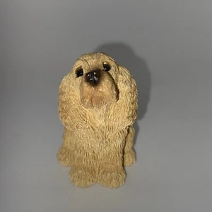 Vintage 1983 Stone Critter Littles "Cocker Blonde" Spaniel United Design Corp - Foto 1 di 6