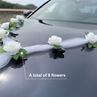 Romantic Style Heart-shaped Wedding Car Decoration Flowers Set Wedding Party DIY