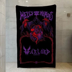 Rock Iron Hells Decke Decken Flanell Weich und Bequem Decke Bett Neu - Bild 1 von 1