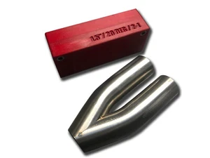 Exhaust 2-1 Merge Collector Cutting Fixture Tool (DIY, Exhaust Manifold etc) - Picture 1 of 7
