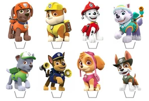 Inspirado en Paw Patrol Comestible Oblea Taza Pastel Toppers De Pie/Disco PW1 - Imagen 1 de 8