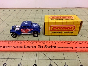 Vintage Matchbox ‘33 Willys Street Rod & box FREE Shipping - Picture 1 of 3