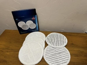 Bissell Spinwave Wischpad Set 2 Scrubby & 3 weiche Ersatzpads 5 insgesamt Neu - Bild 1 von 2