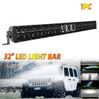 32" Inch Led Work Light Bar 420w Offroad Driving Bumper Lamp Truck Boat