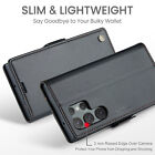 For Samsung Galaxy S23 S22 S21 S20 Case Magnetic Leather Flip Wallet Stand Cover