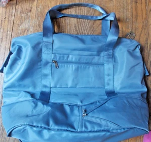 ZGWJ Borsa da viaggio trendy in nylon beige grigio si piega e si espande - Foto 1 di 4