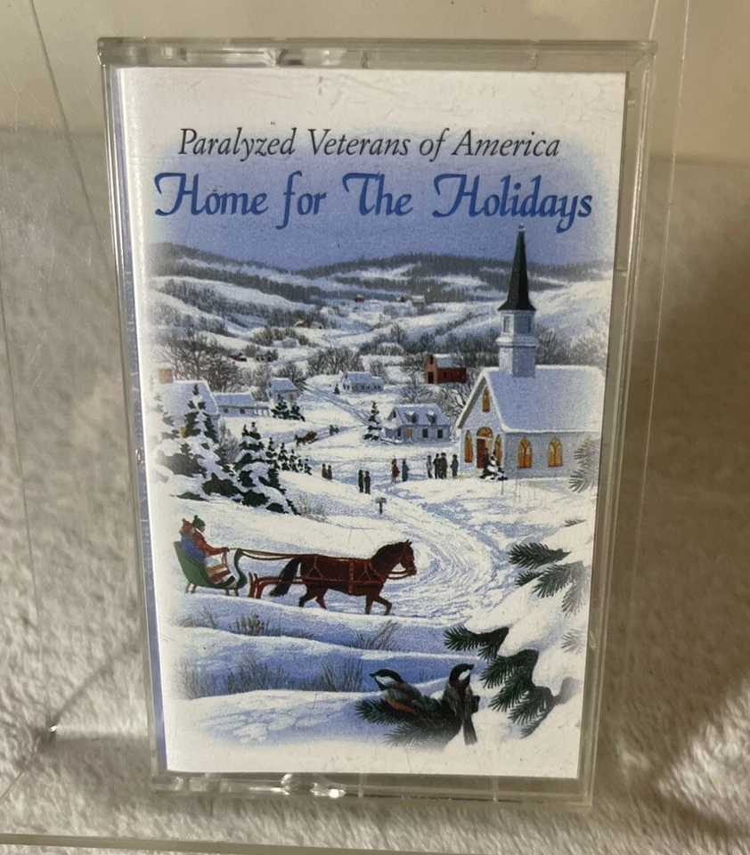 Paralyzed Veterans of America 1997 "Home for the Holidays" Cassette Foto 1 de 2