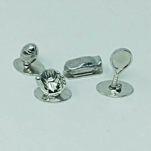 Scene It Sports ESPN 2005 Replacement Pieces Movers Metal Tokens - Picture 1 of 6