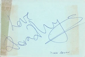Dora Bryan - Last of the Summer Wine - PÁGINA LIBRO ÁLBUM FIRMADO VINTAGE TEMPRANO - Imagen 1 de 3