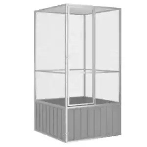 Vogelkäfig Verzinkter Stahl Vogelvoliere Vogelhaus mehrere Auswahl vidaXL - Bild 1 von 30