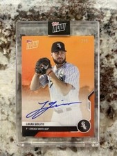 2020 TOPPS NOW ROAD OPENING DAY RTOD AUTO CARD2/5 WHITE SOX LUCAS GIOLITO