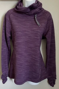 Suéter Noble Outfitters Mujer Mediano Púrpura Pullover Embudo Capucha Cuello Top - Imagen 1 de 11