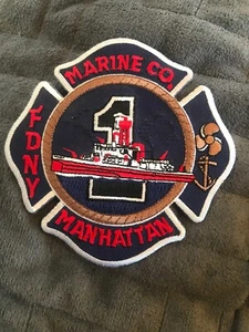 Firefighter Patch - New York Marine Co. Manhattan - Picture 1 of 1