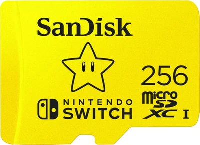 SanDisk - Tarjeta de memoria microSDXC UHS-I de 256 GB para Nintendo Switch 1 Foto 1 de 4