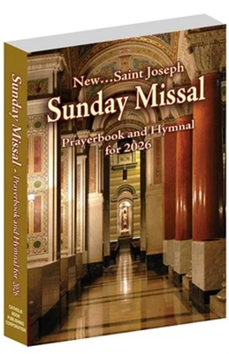 CATHOLIC BOOK PUBLISHING St. Joseph Sunday Missal Prayerbook and Hymnal for 2026 [Paperback] Catholic Boo