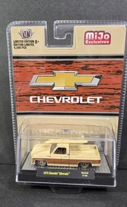 1/64 M2 MIJO EXCLUSIVES 1979 CHEVROLET C-10 SILVERADO TAN & BROWN, 1/5500 - Picture 1 of 4
