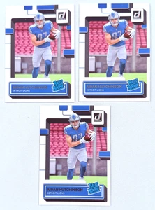 (3) Aidan Hutchinson 2022 Panini Donruss Football Rated Rookie NM RC Lot #313 - Picture 1 of 2