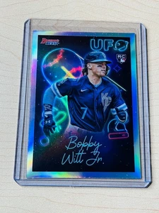 2022 Bobby Witt Jr Bowman's Best #UFO-12 UFO Insert Refractor Rookie RC - Royals - Picture 1 of 2
