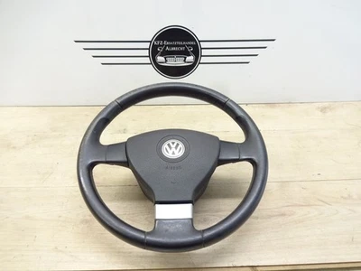 VW Touran 1T Leder Lenkrad 3 Speichen 1T0419091T - Bild 1 von 4