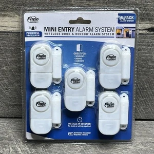 Flipo Mini Entry Alarm System 5-Pack Wireless Door & Window System - NEW - Picture 1 of 3