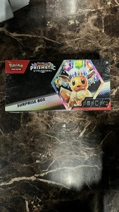 Pokémon TCG - Scarlet and Violet Prismatic Evolutions Surprise Box - IN HAND! - Picture 1 of 5
