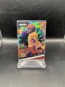 2024 Panini Prizm Draft Picks - Instant Impact Troy Franklin #II-TF Red Ice... - Foto 1 di 2