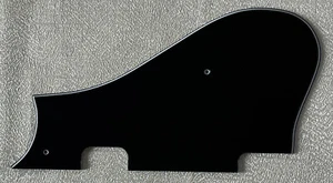 Custom For Harmony Rocket H54 H56 Style Guitar Pickguard 3-Ply Black - Picture 1 of 4