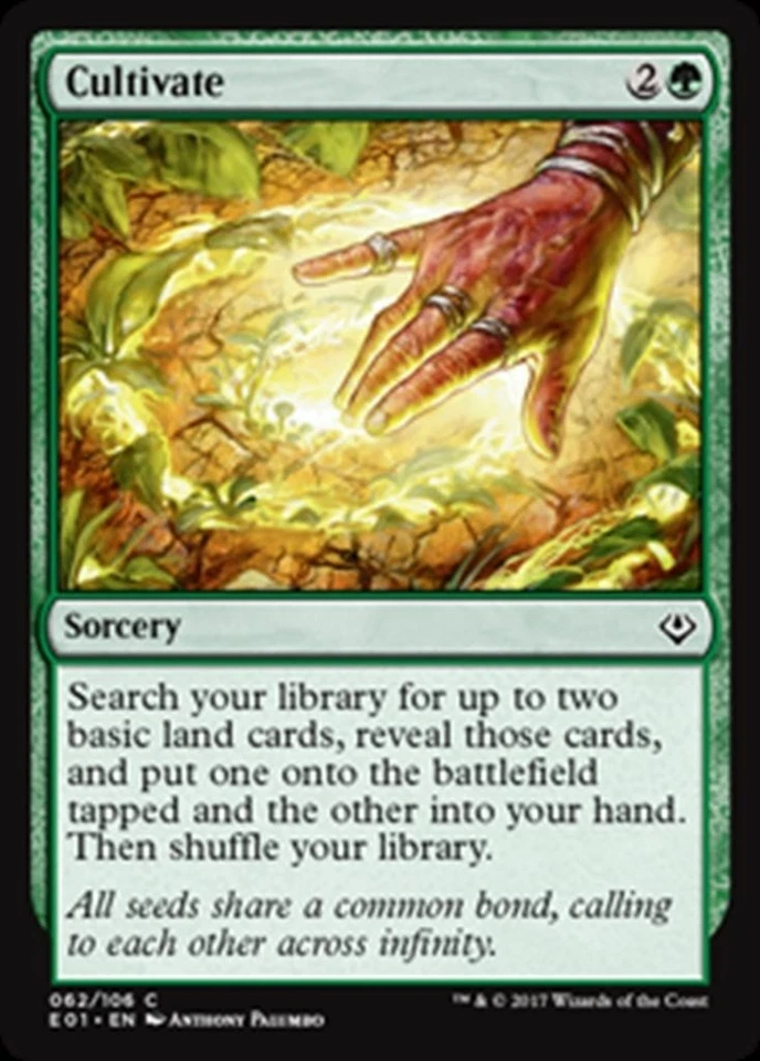 CULTIVATE Archenemy Nicol Bolas MTG Green - Sorcery Com - image 1 of 1